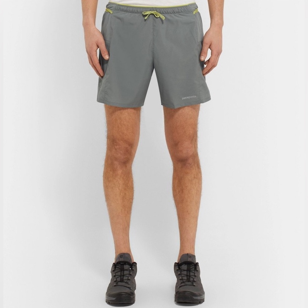 Patagonia strider pro running short 5” XL cave grey lightweight lined shorts